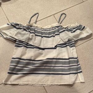 Striped Off-Shoulder Top